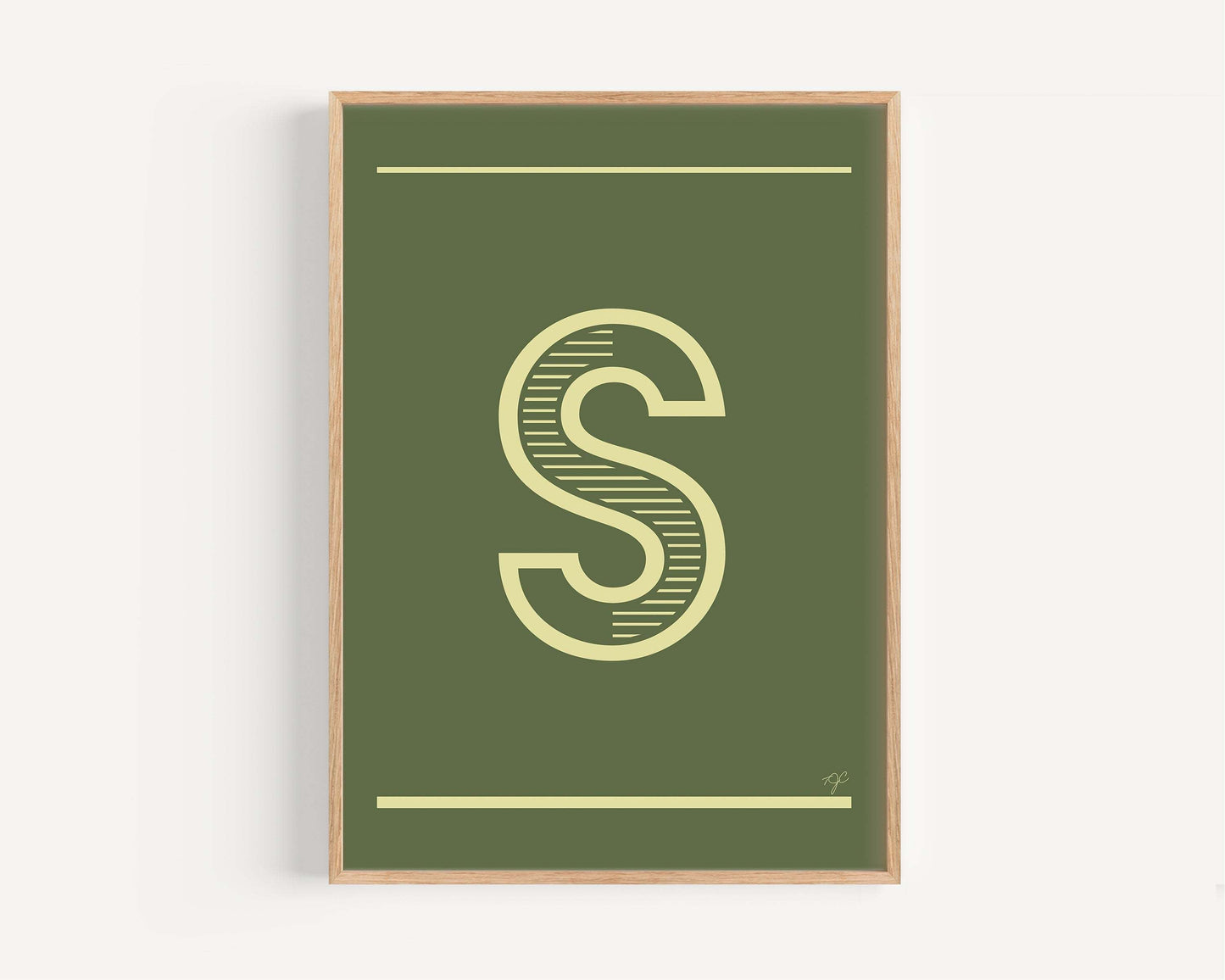 "S" – The Alphabet Print Collection