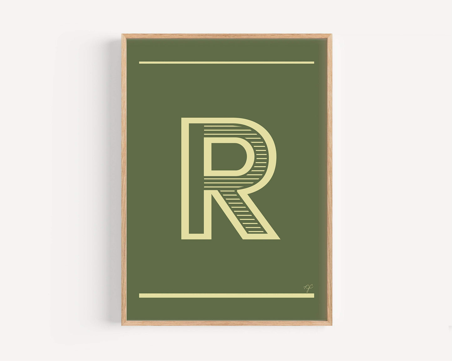 "R" – The Alphabet Print Collection