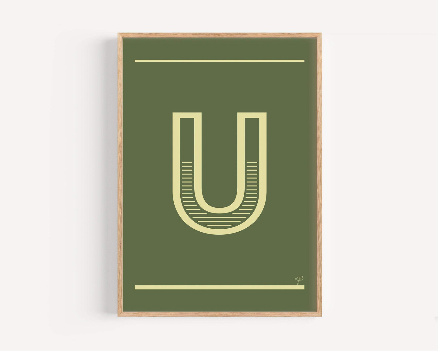 "U" – The Alphabet Print Collection