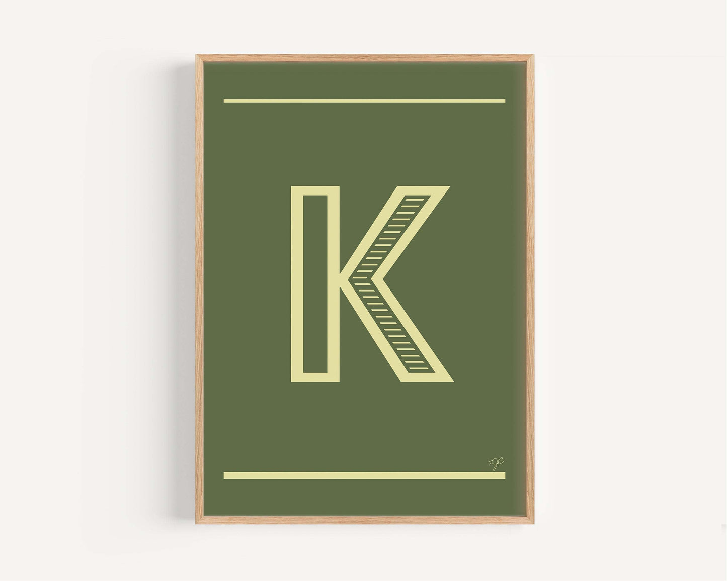 "K" – The Alphabet Print Collection