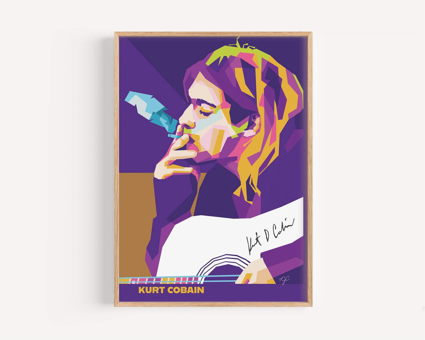 Kurt Cobain print - Legends Collection