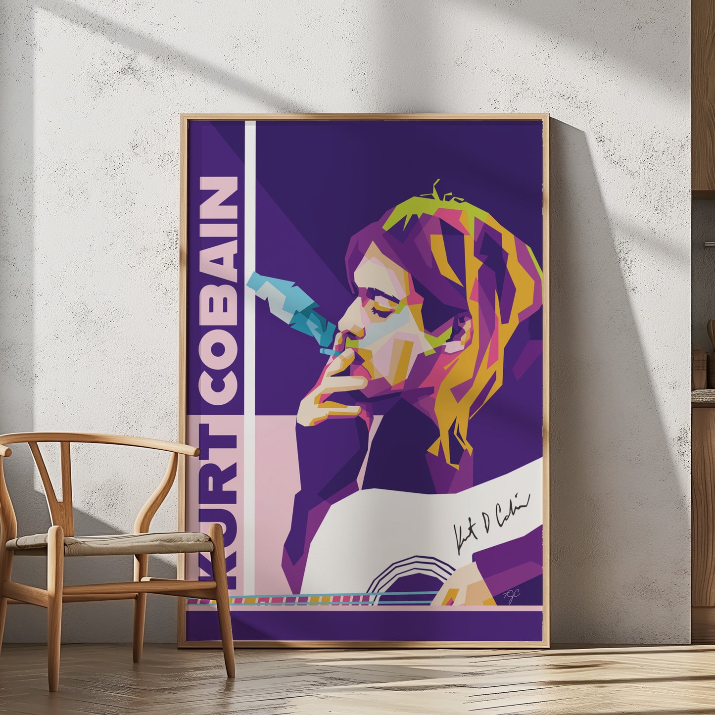 Kurt Cobain print