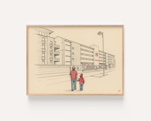 "Proud to be an O" - Leyton Orient Football Club print