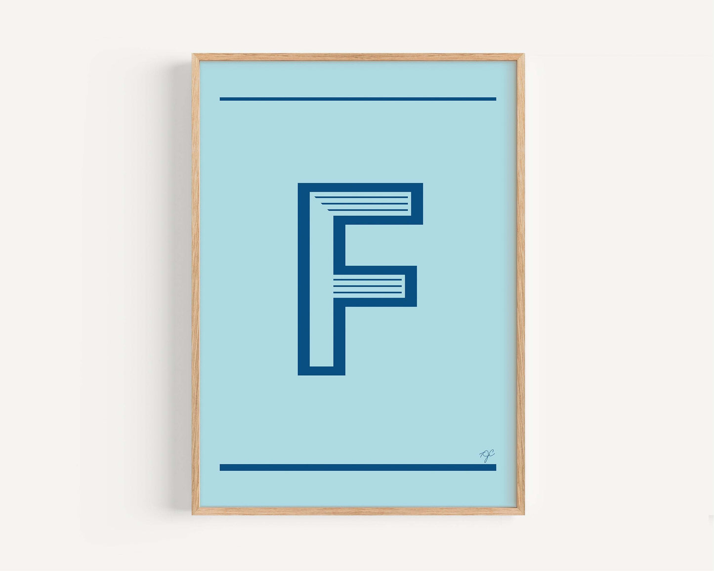 "F" – The Alphabet Print Collection