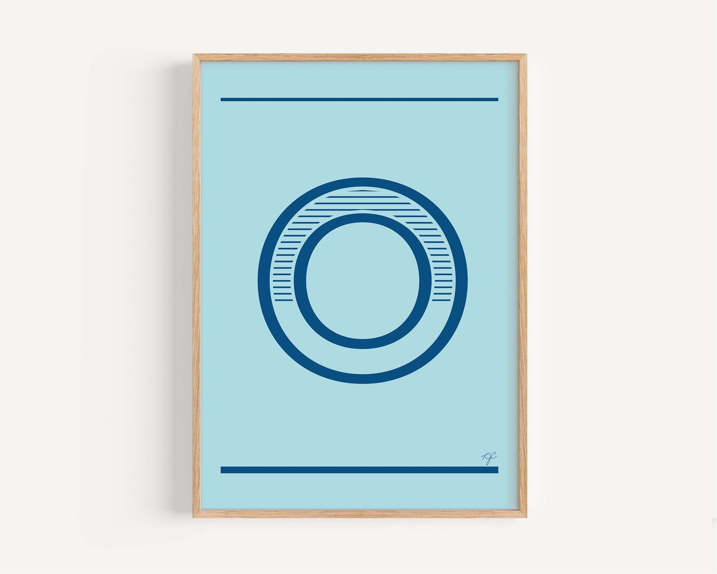 "O" – The Alphabet Print Collection