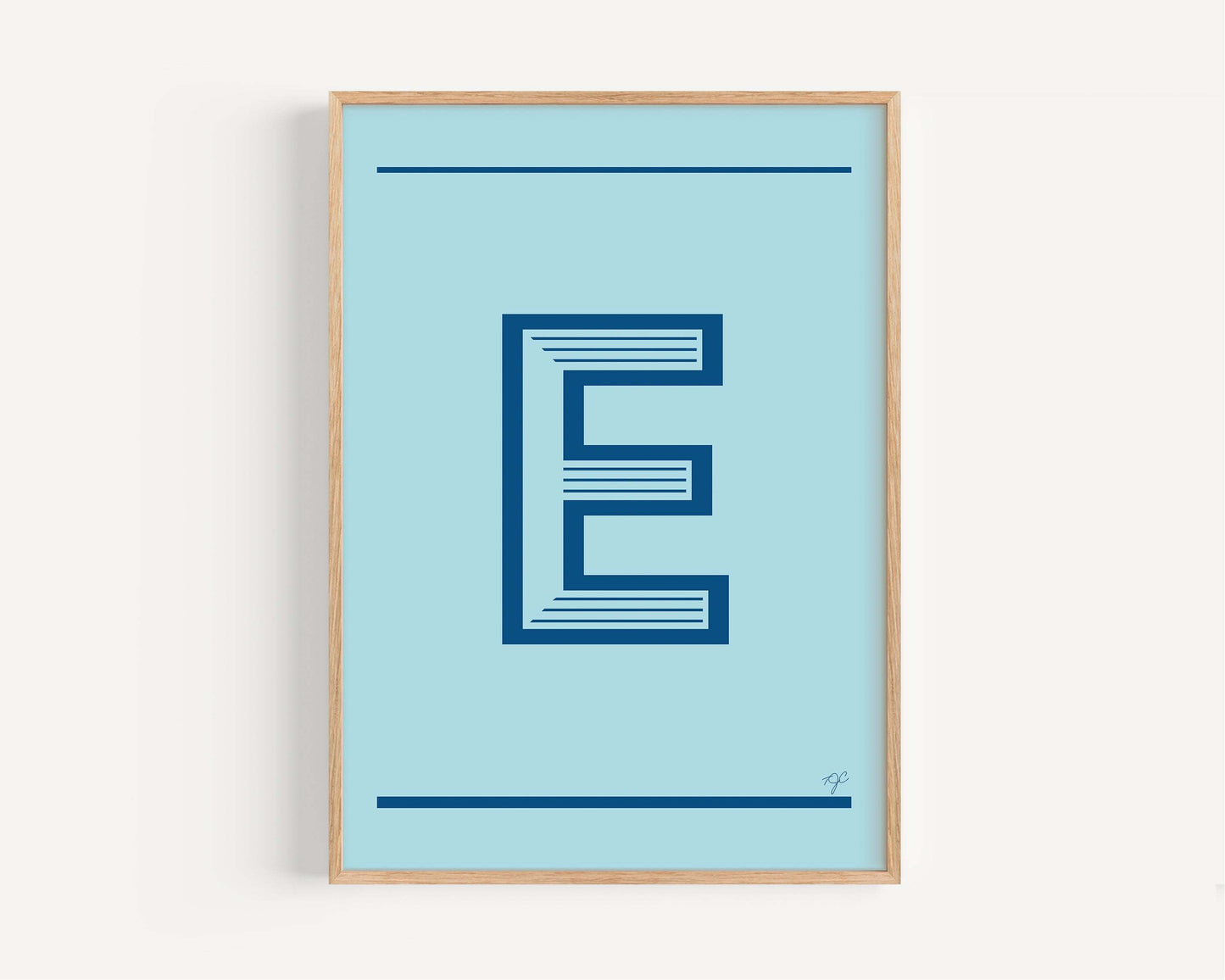 "E" – The Alphabet Print Collection