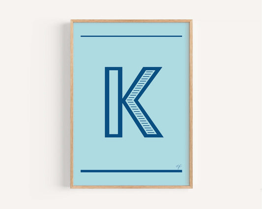 "K" – The Alphabet Print Collection