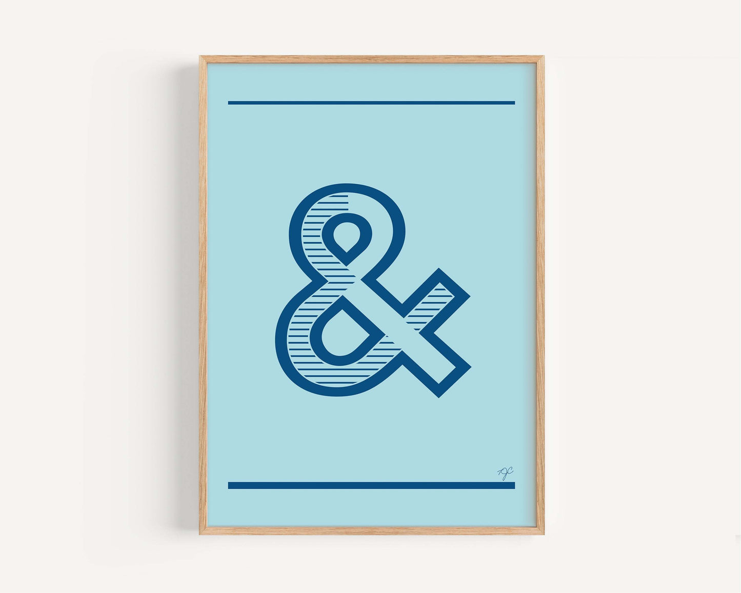 "&" – The Alphabet Print Collection