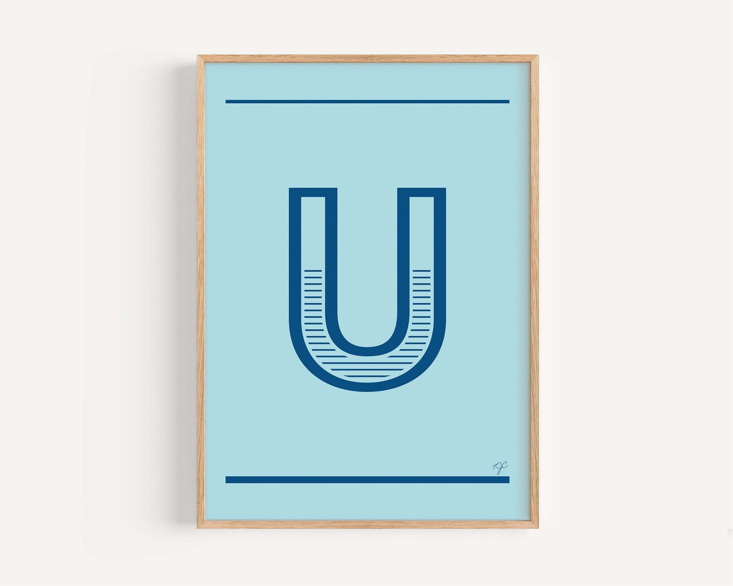 "U" – The Alphabet Print Collection