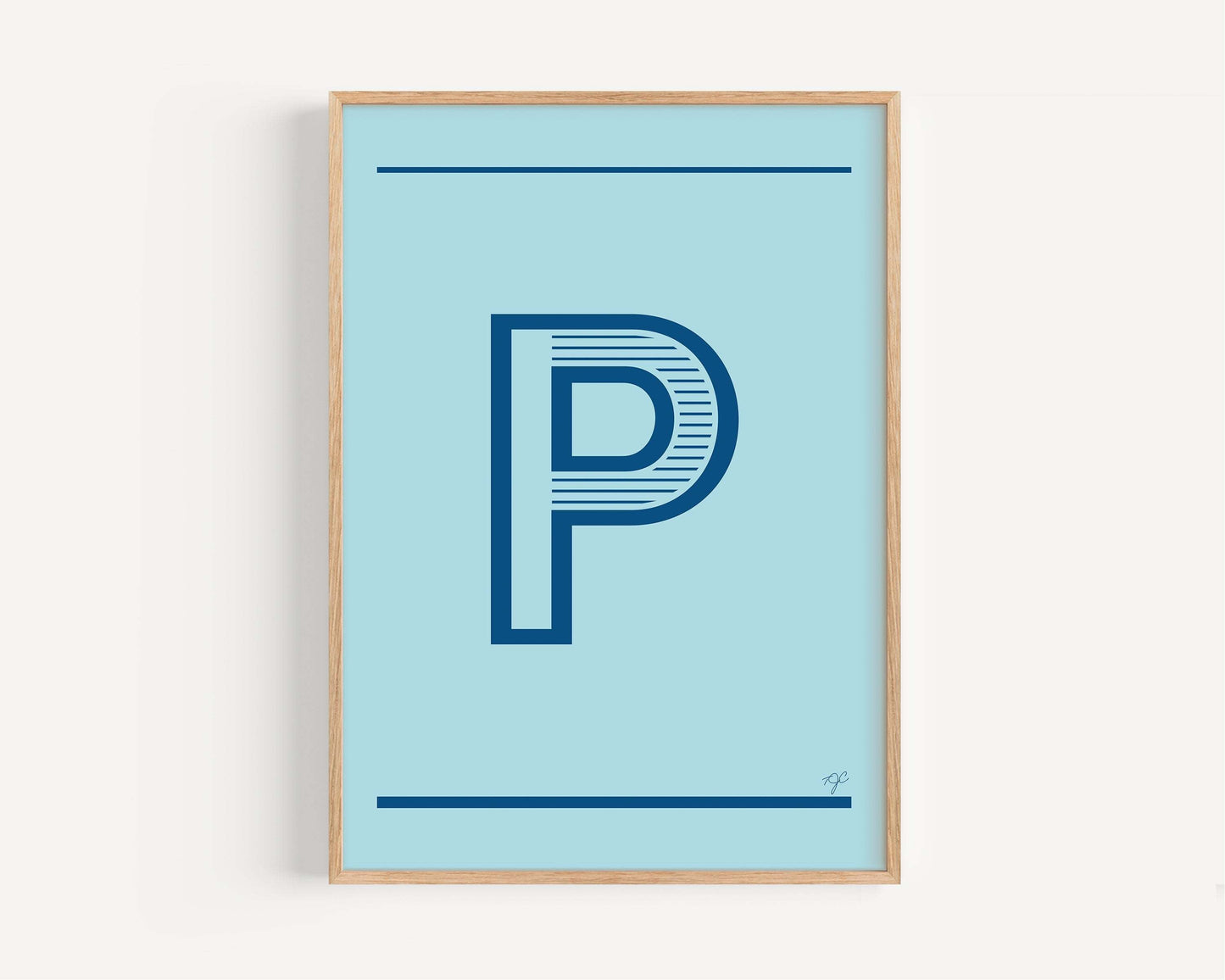 "P" – The Alphabet Print Collection