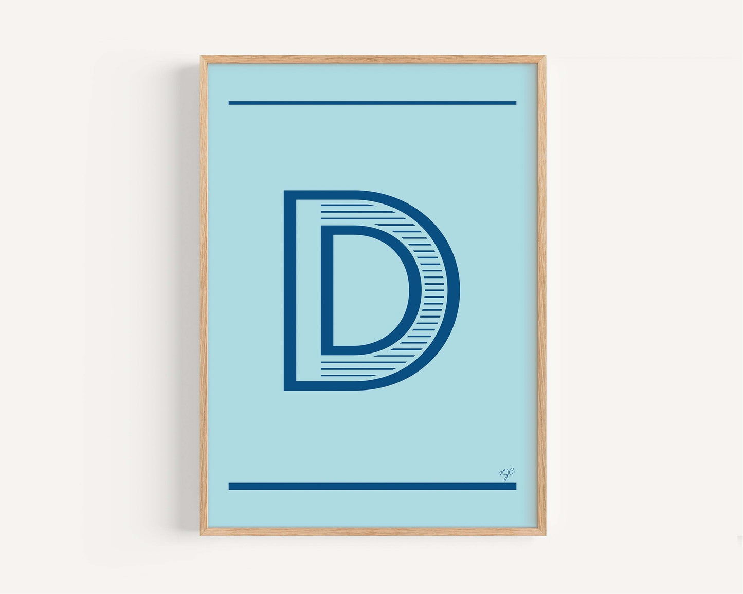 "D" – The Alphabet Print Collection