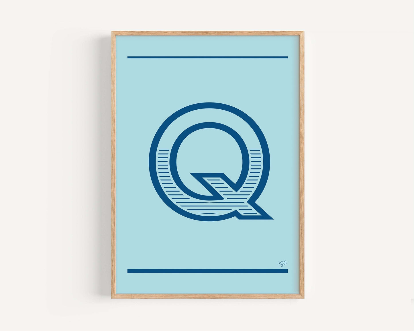 "Q" – The Alphabet Print Collection