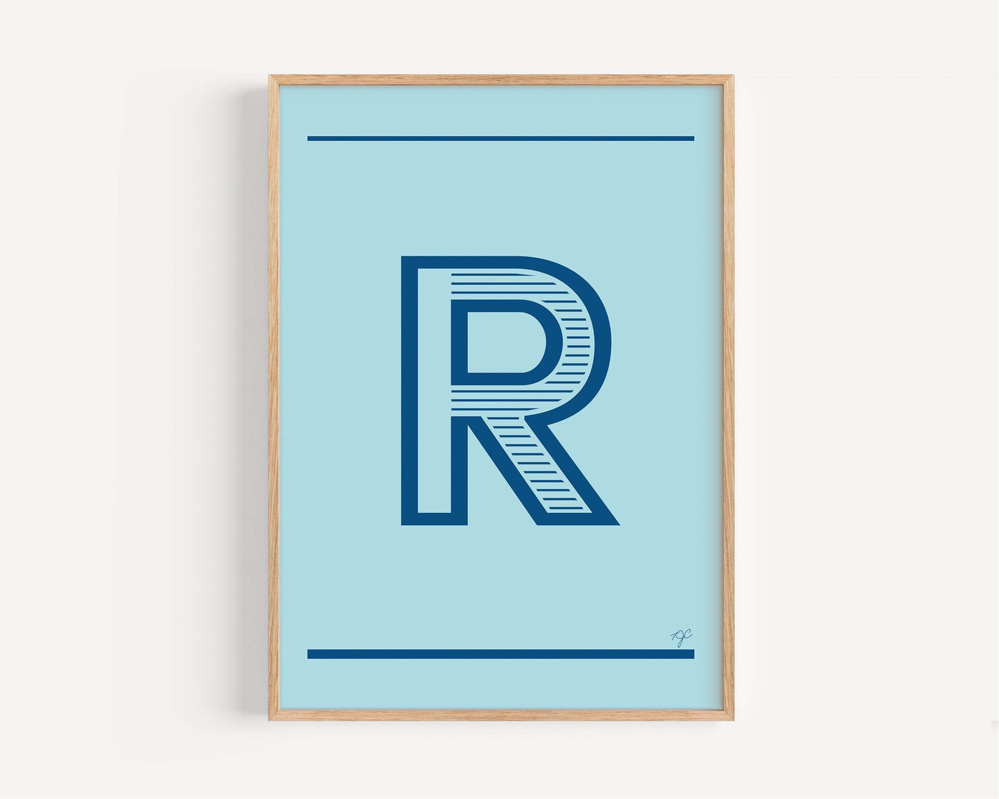 "R" – The Alphabet Print Collection