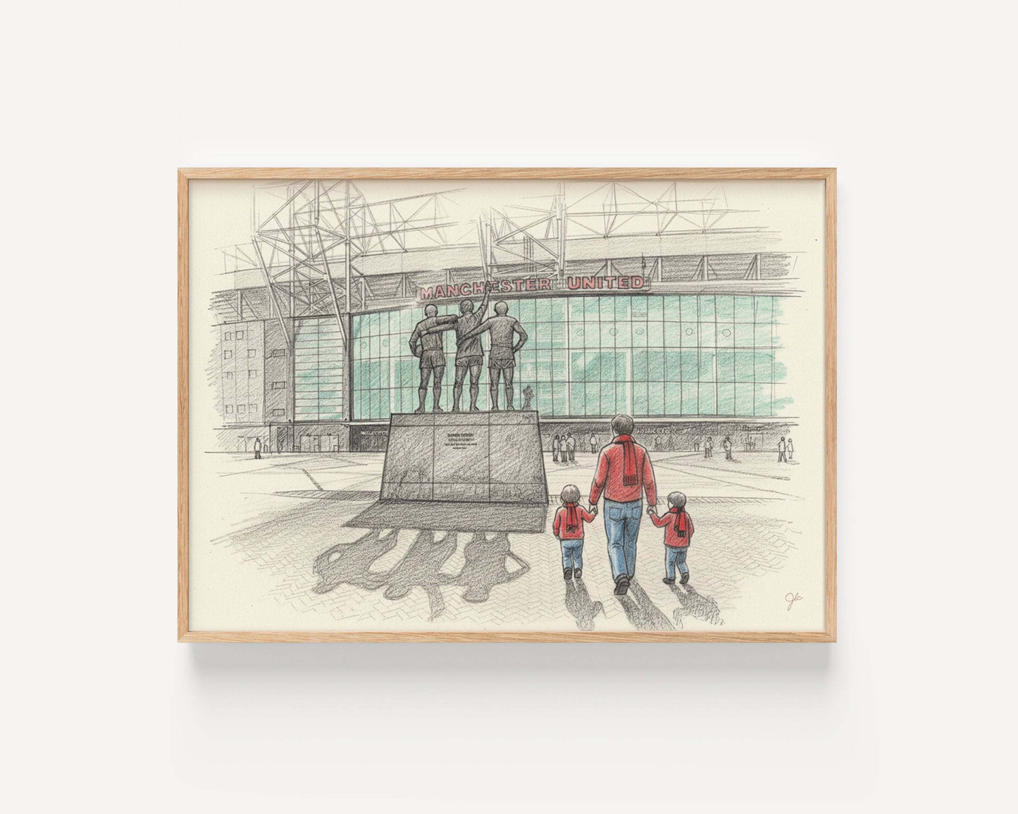 "Theatre of Dreams" - Manchester United Football Club print
