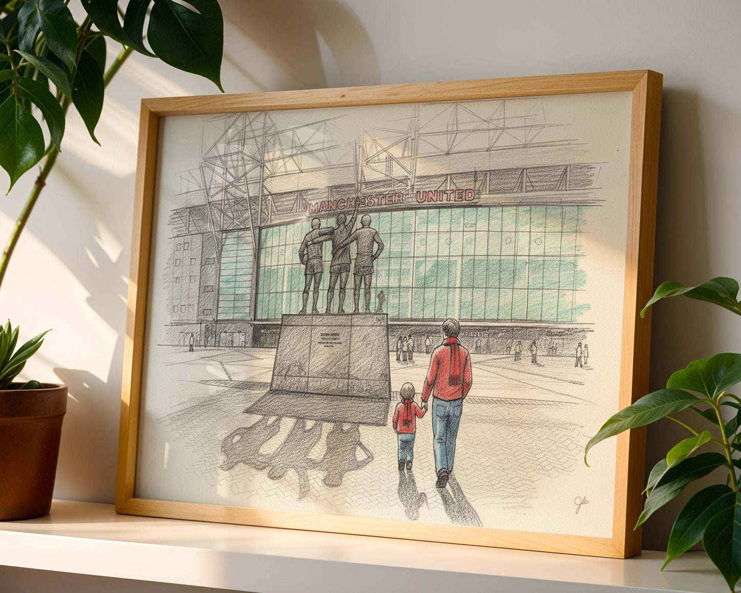 "Theatre of Dreams" - Manchester United Football Club print