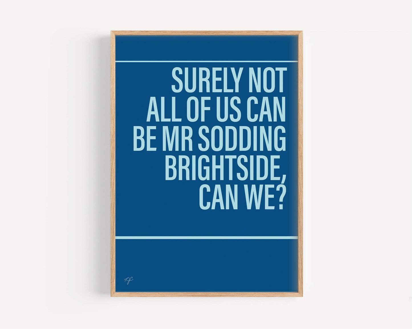 Mr Brightside print