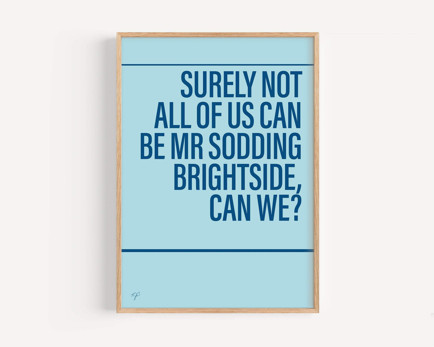 Mr Brightside print