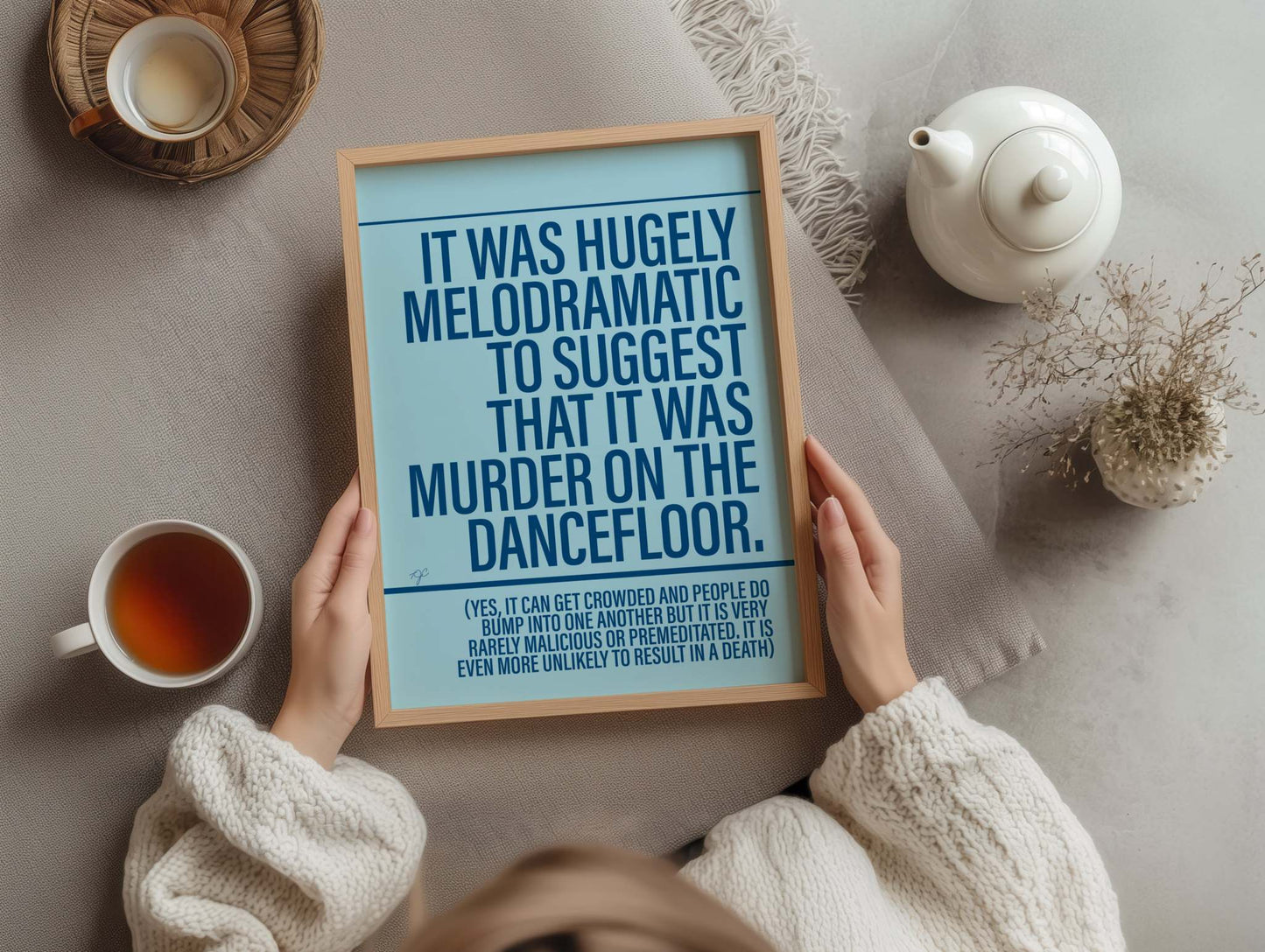 Murder on the Dancefloor print