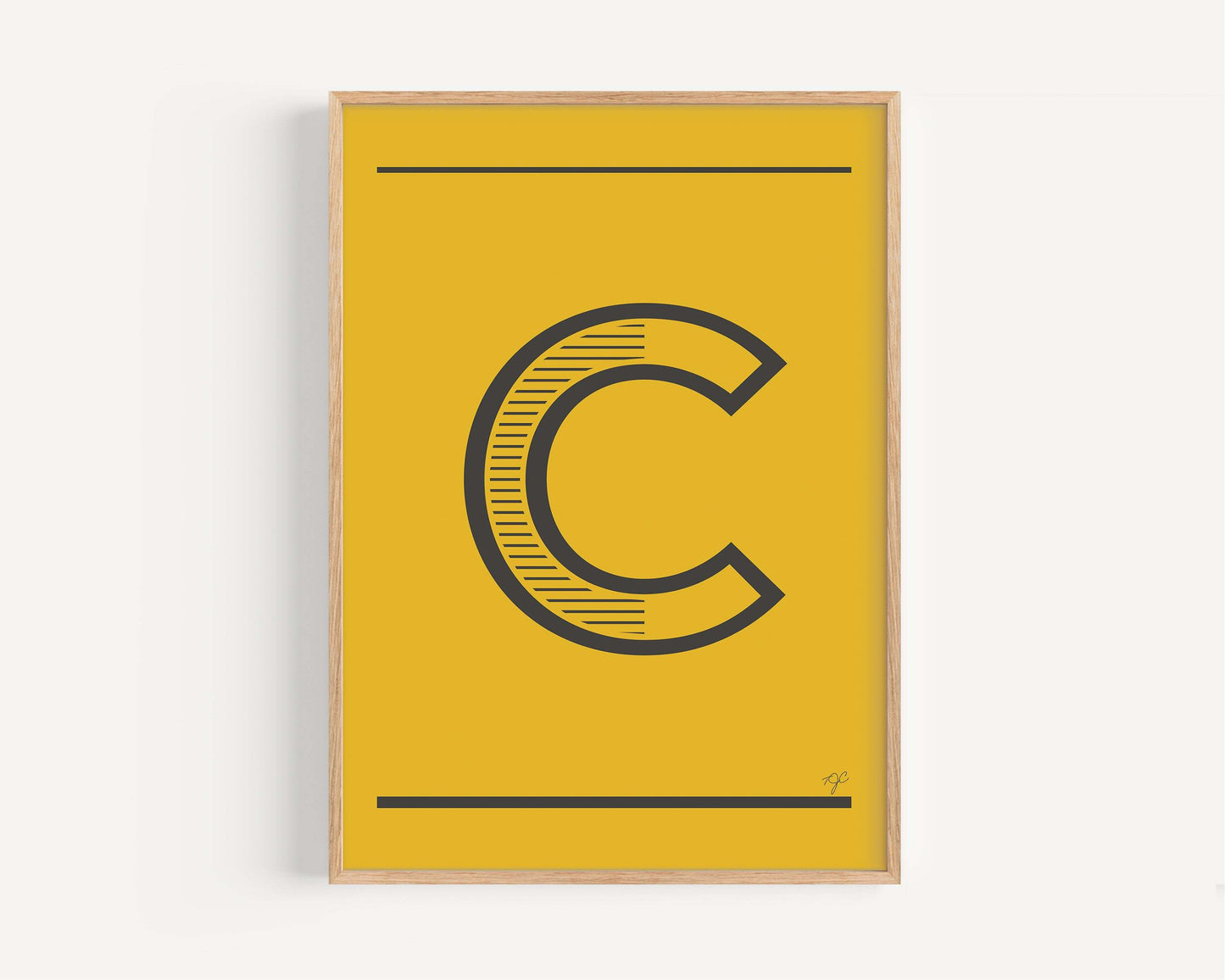 "C" – The Alphabet Print Collection