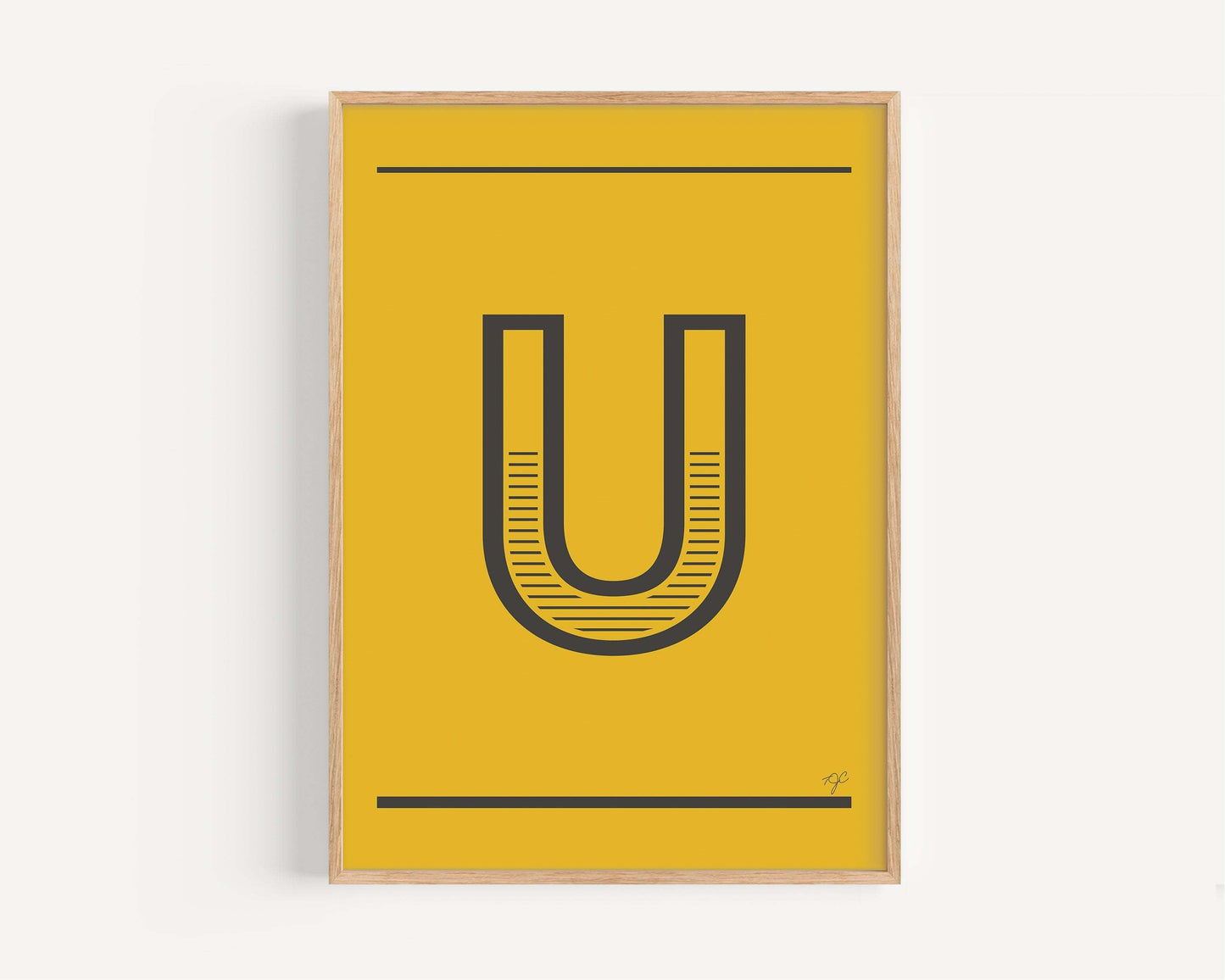 "U" – The Alphabet Print Collection
