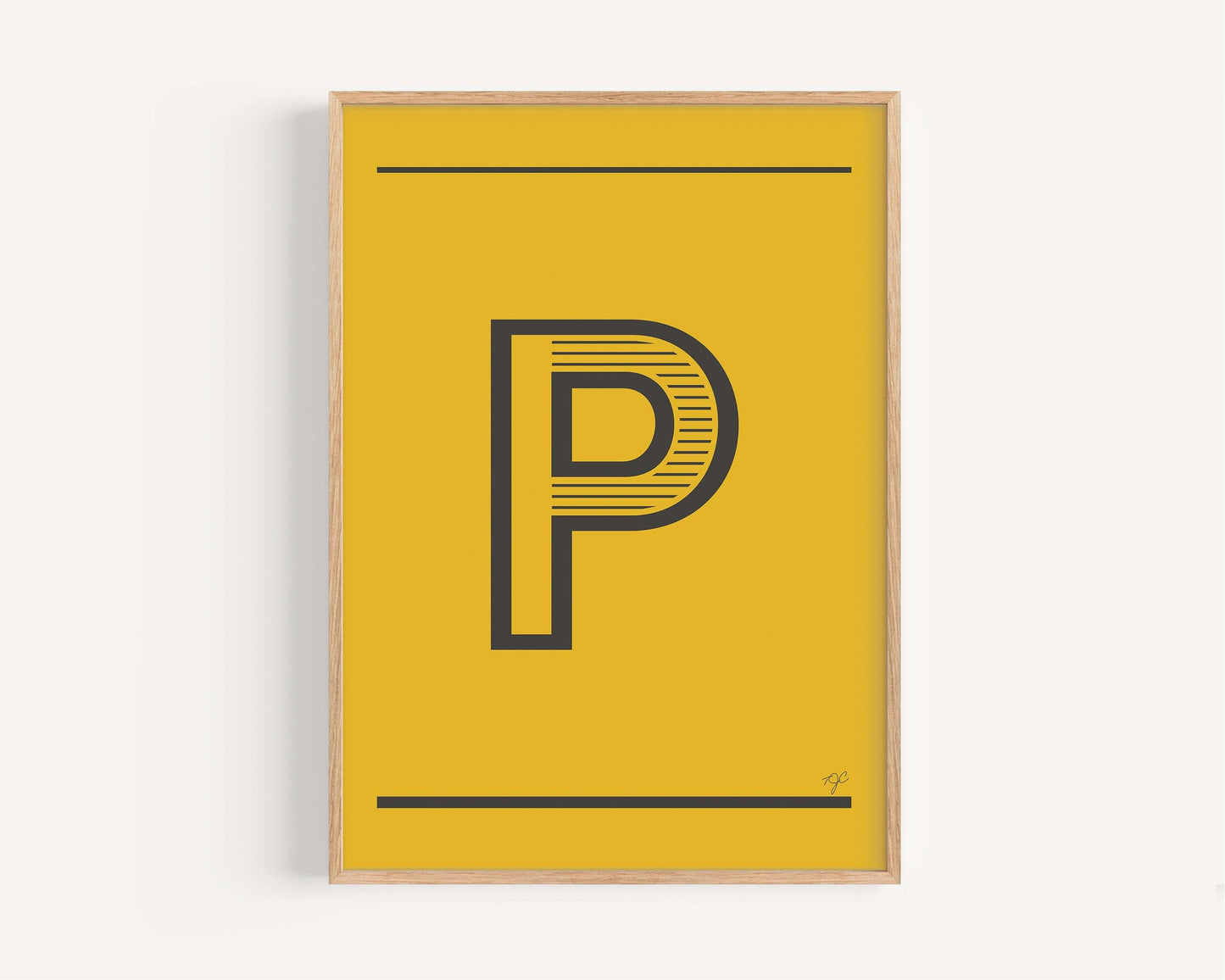 "P" – The Alphabet Print Collection