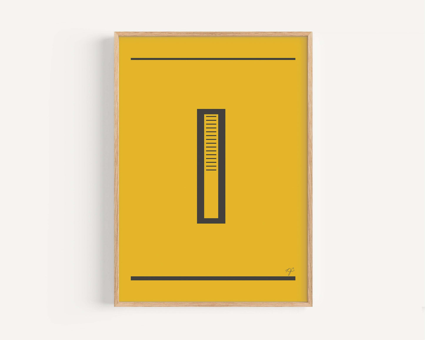 "I" – The Alphabet Print Collection