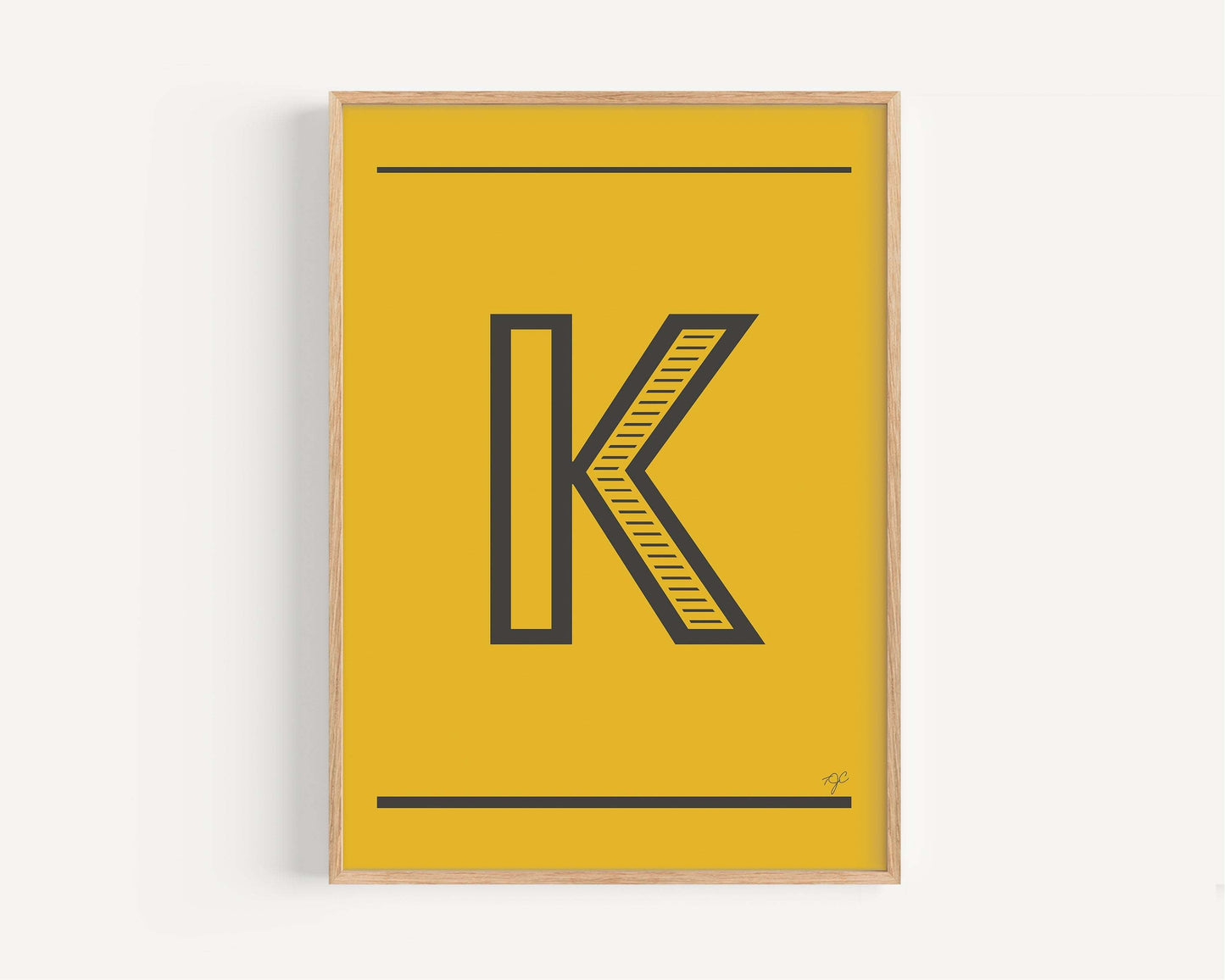 "K" – The Alphabet Print Collection