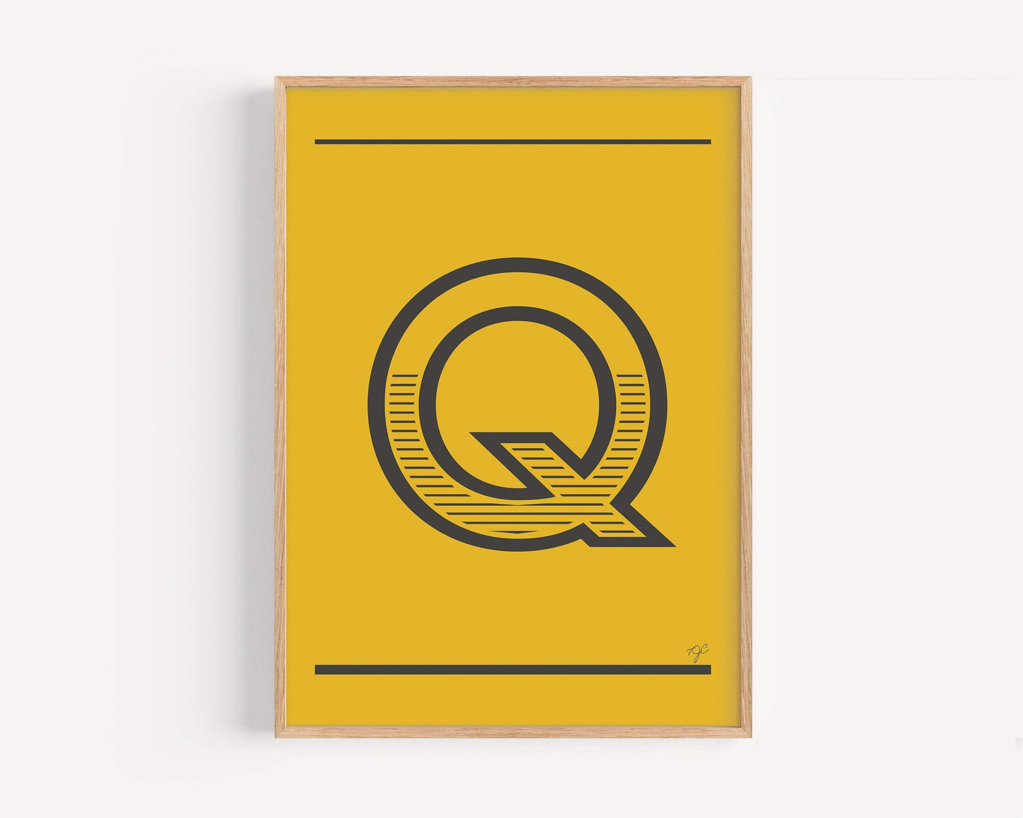 "Q" – The Alphabet Print Collection