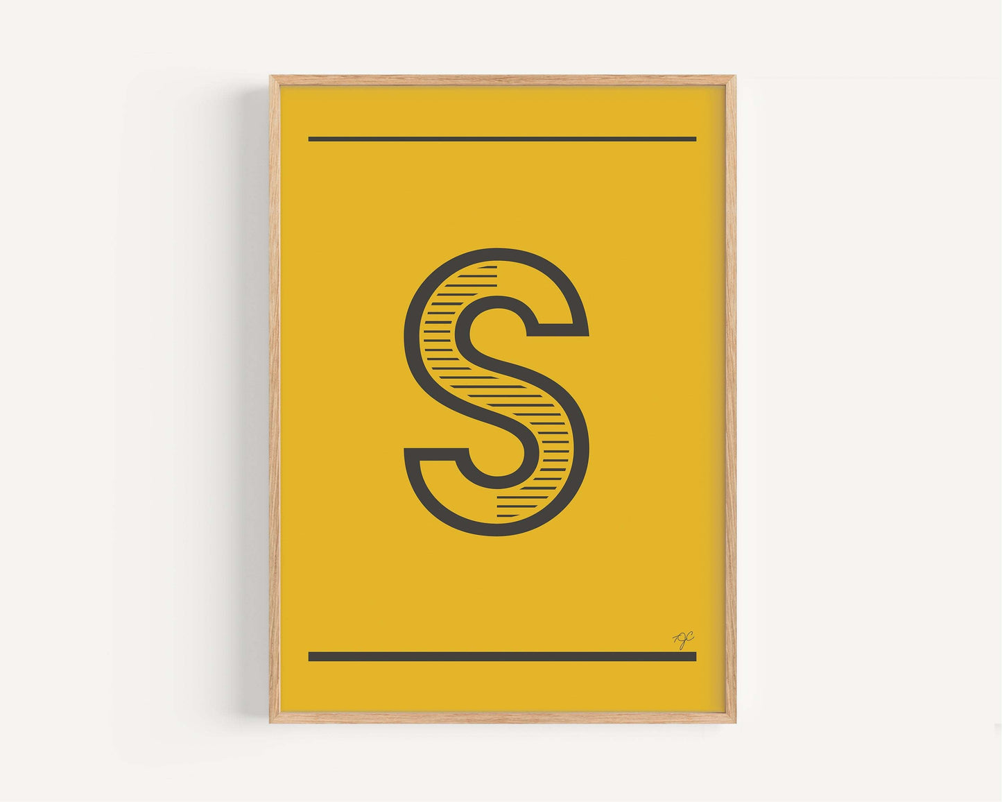 "S" – The Alphabet Print Collection