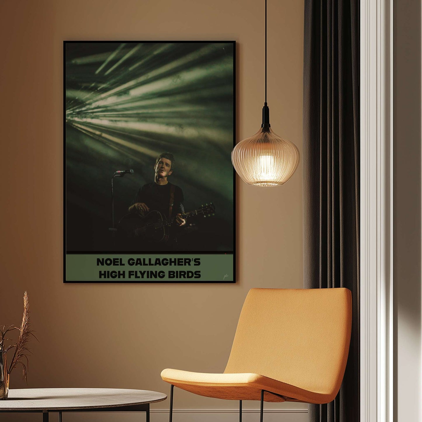 Noel Gallagher's High Flying Birds print