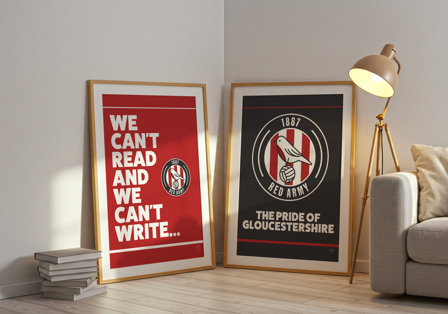 "The Pride of Gloucestershire" - Cheltenham Town Football Print