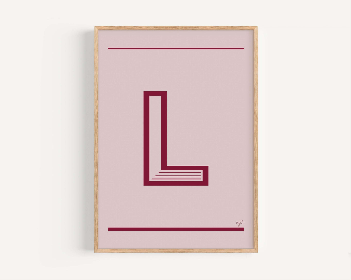 "L" – The Alphabet Print Collection