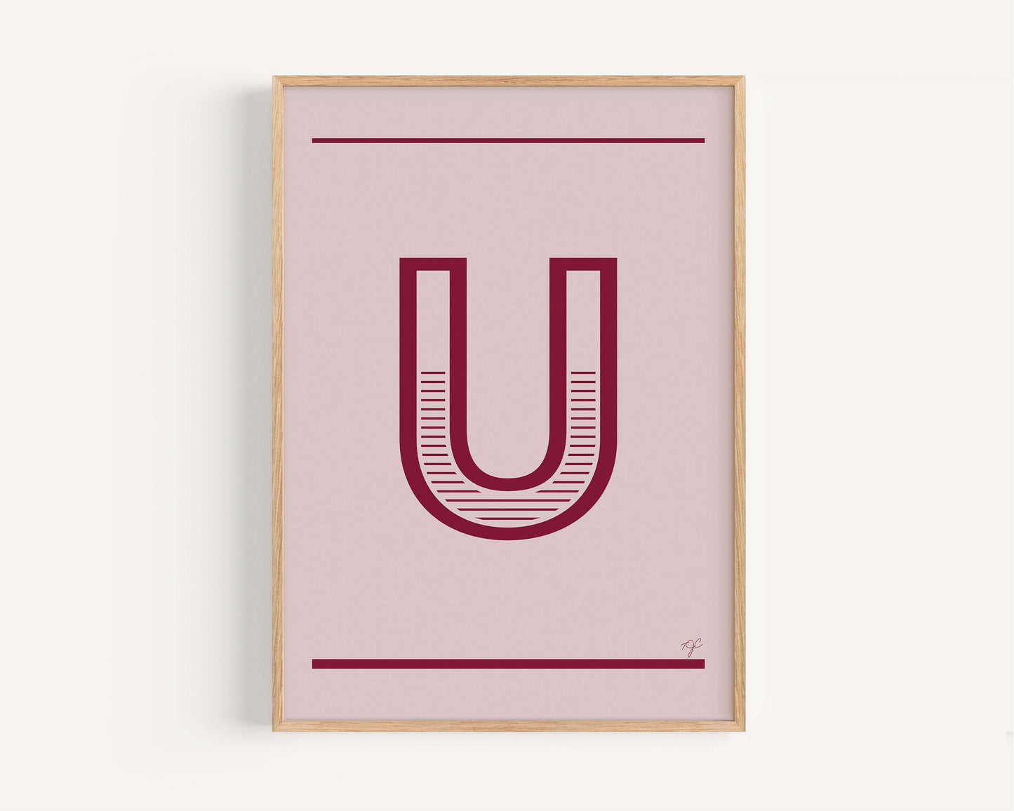"U" – The Alphabet Print Collection