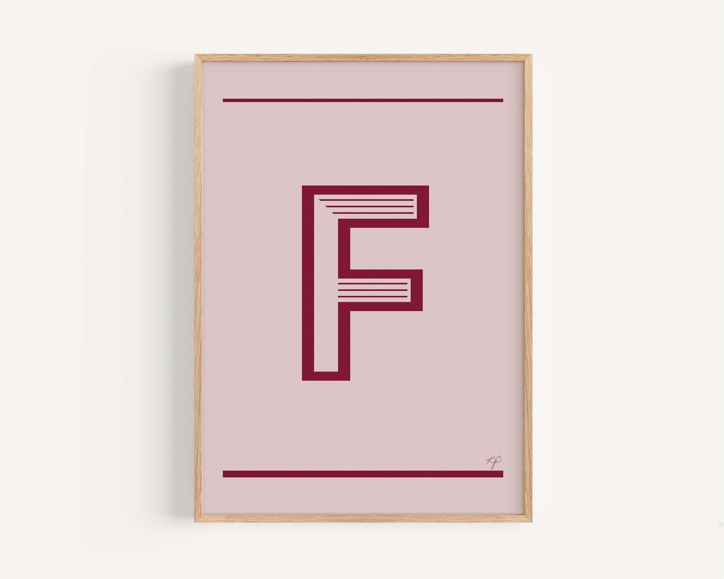 "F" – The Alphabet Print Collection