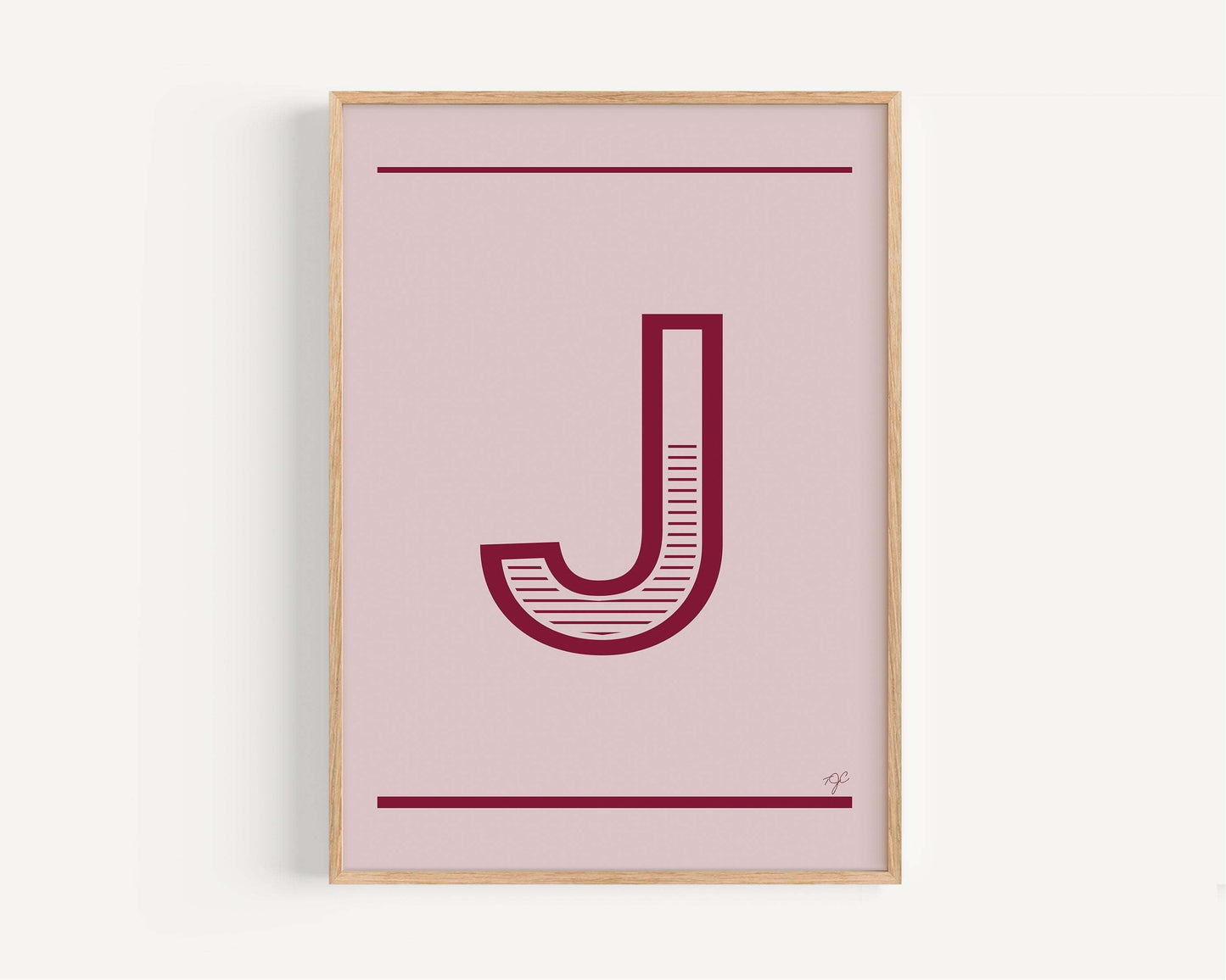 "J" – The Alphabet Print Collection