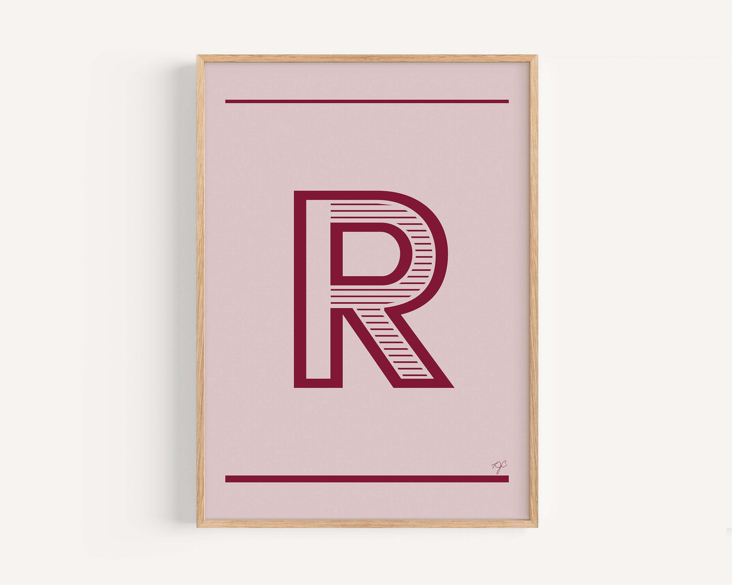 "R" – The Alphabet Print Collection