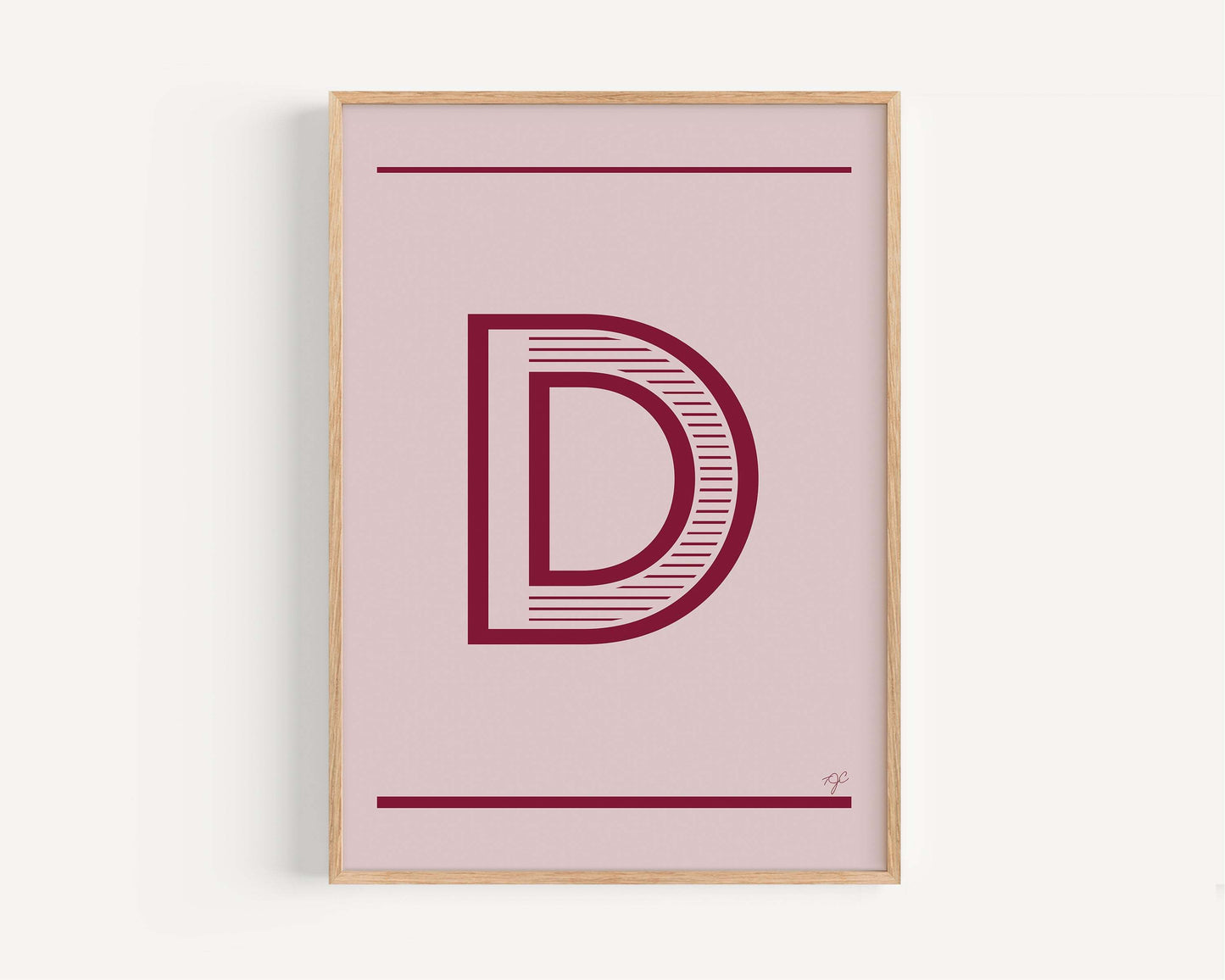 "D" – The Alphabet Print Collection