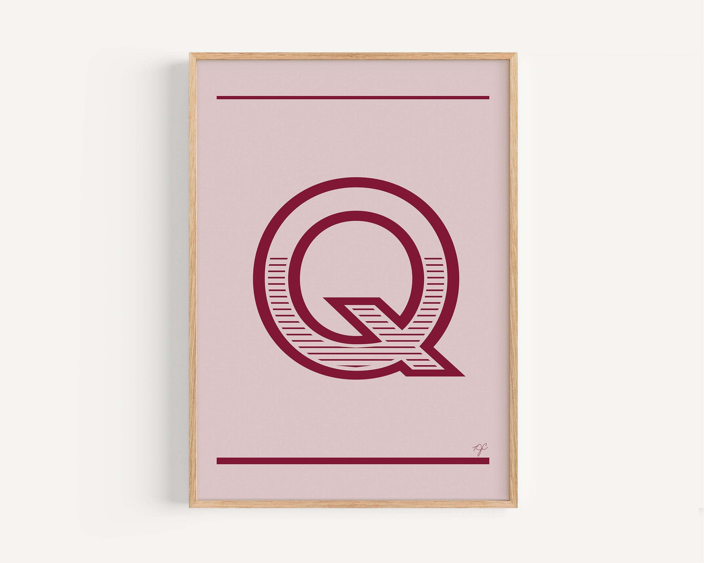 "Q" – The Alphabet Print Collection