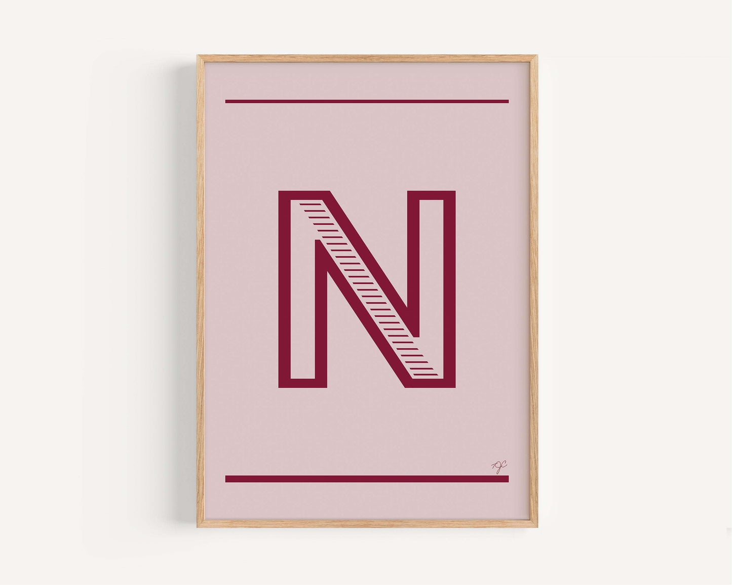 "N" – The Alphabet Print Collection