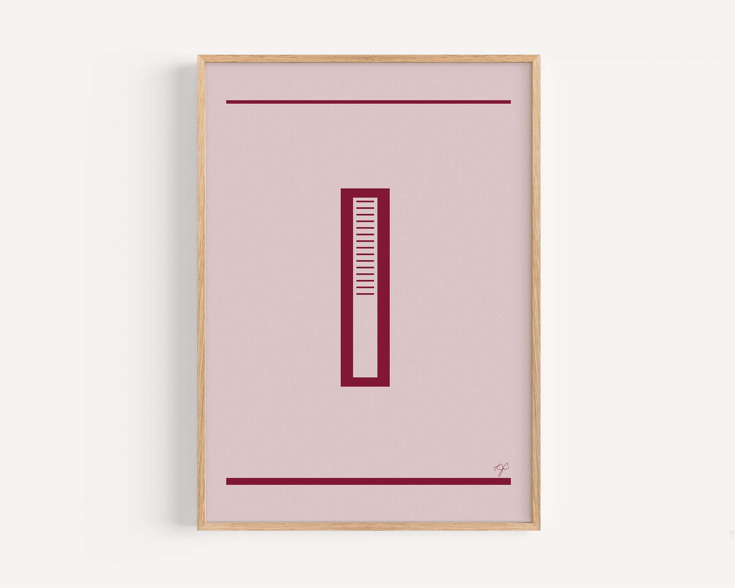 "I" – The Alphabet Print Collection