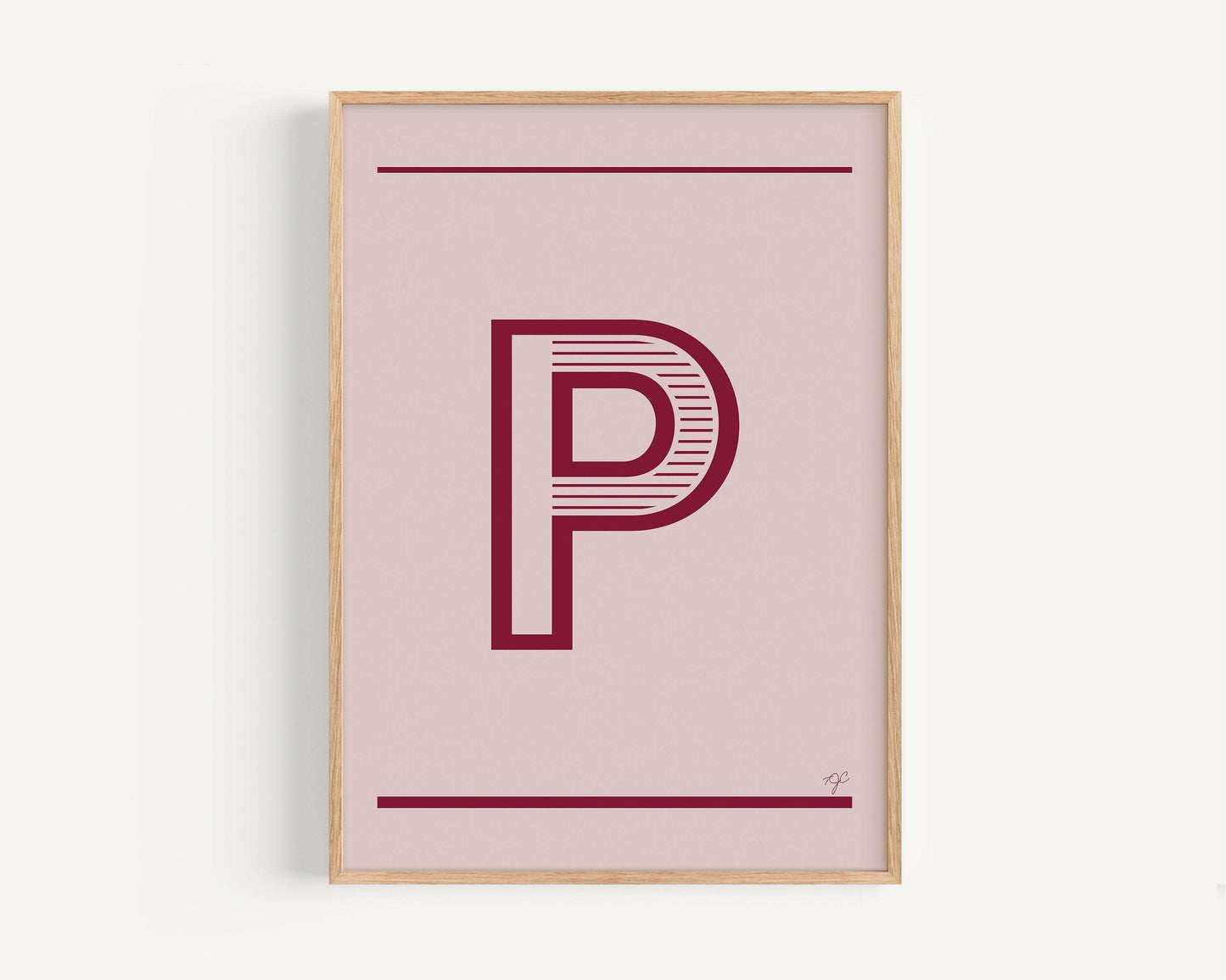 "P" – The Alphabet Print Collection