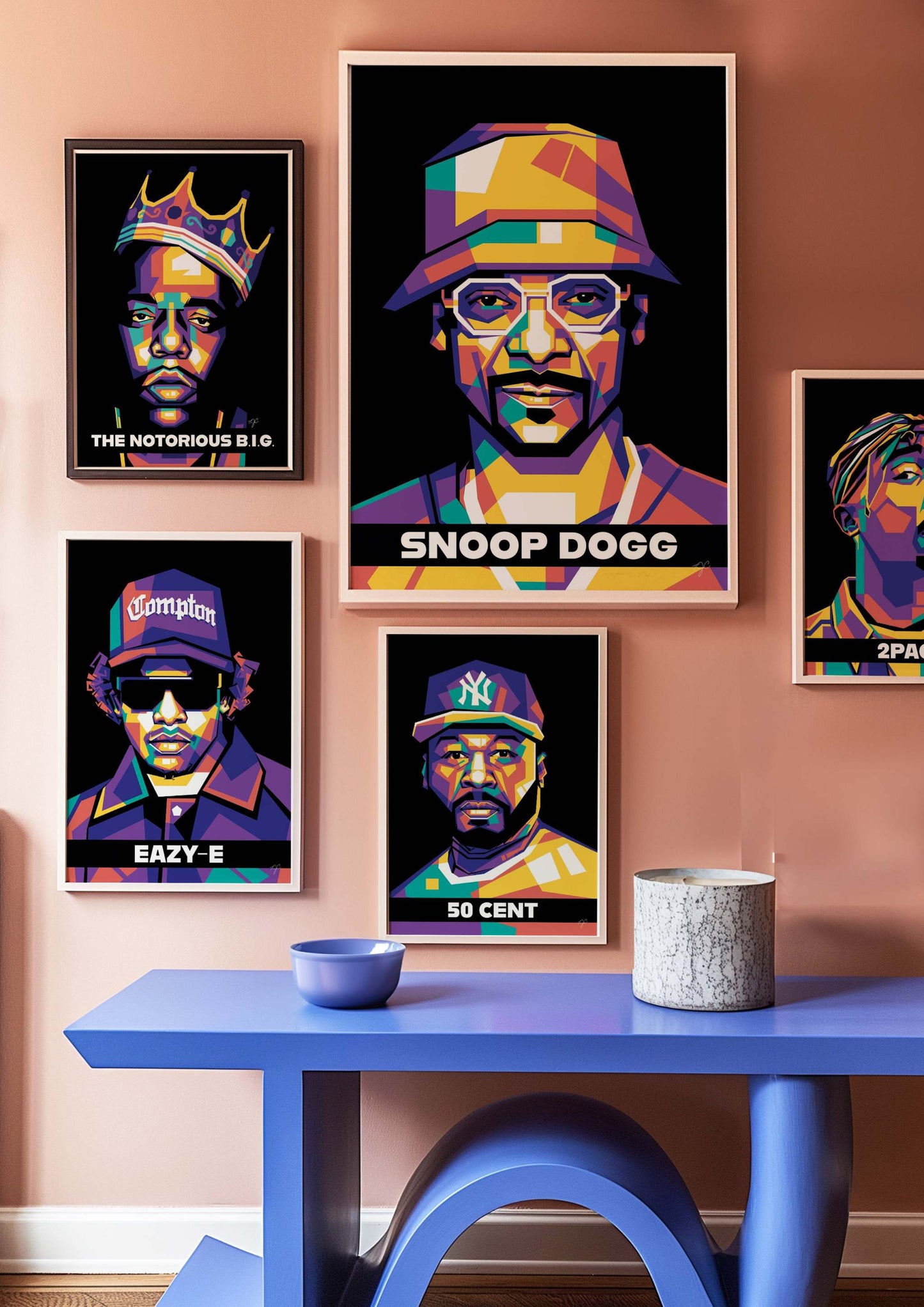 Snoop Dogg print produced on high quality matte luxury fine art paper.