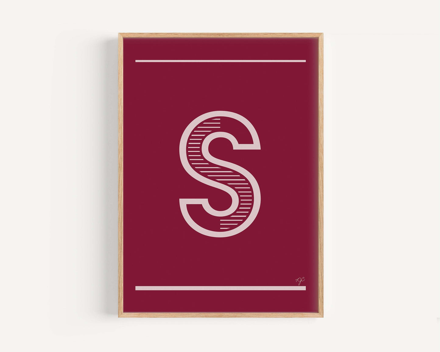 "S" – The Alphabet Print Collection