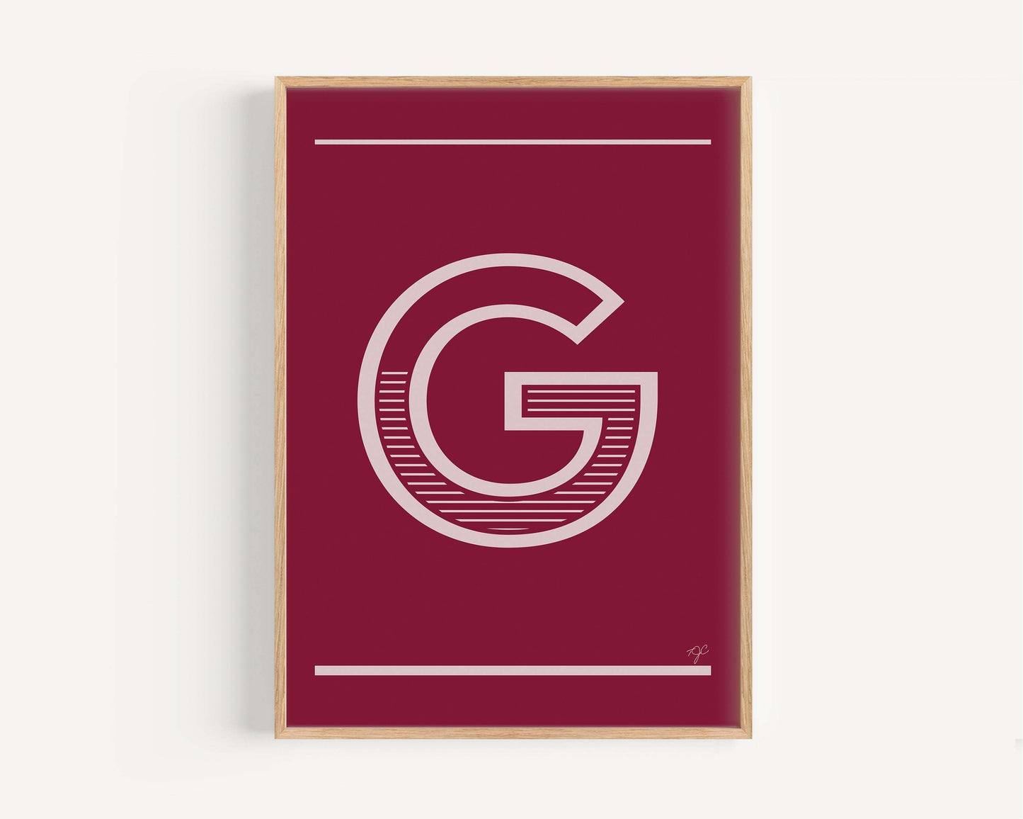 "G" – The Alphabet Print Collection