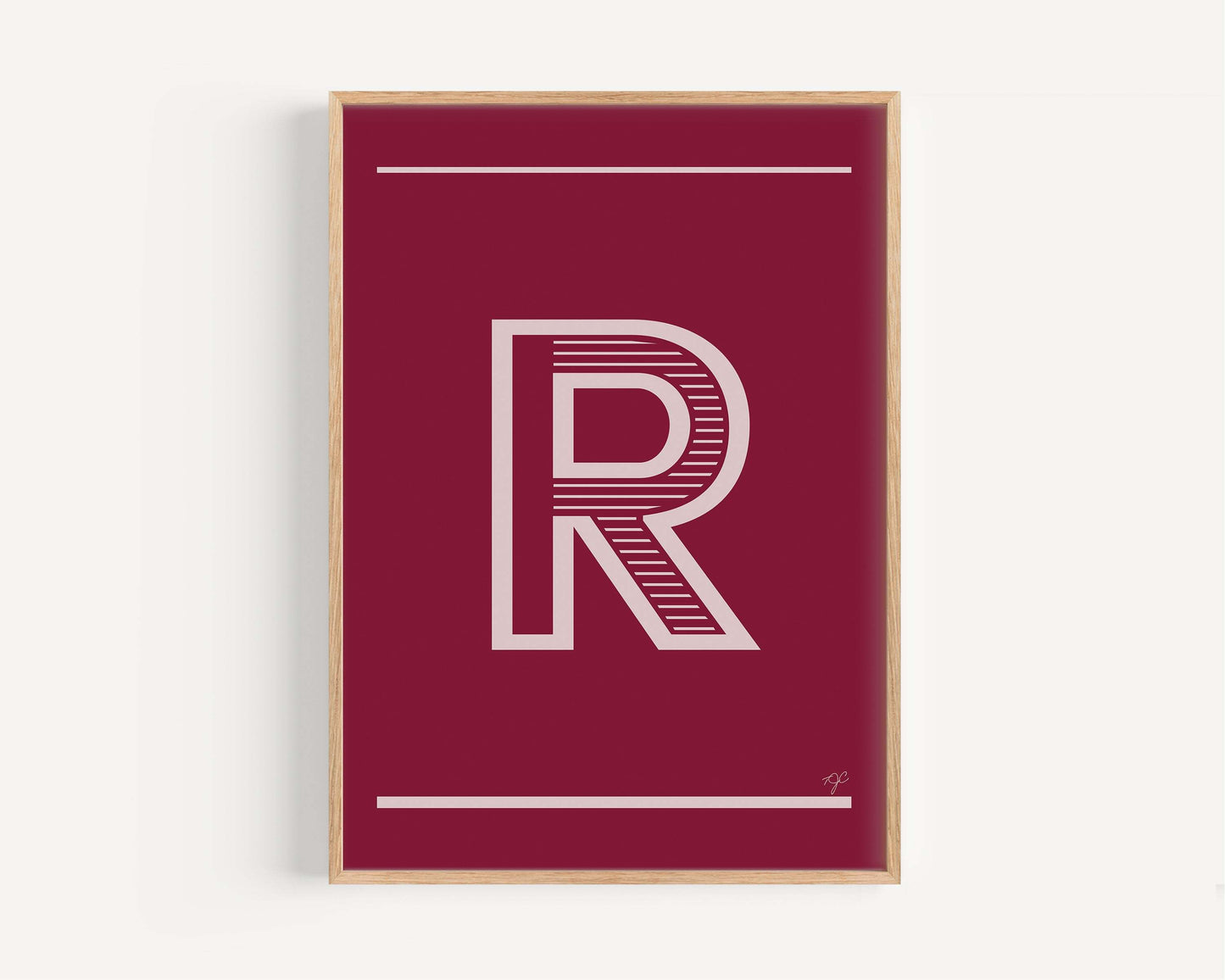 "R" – The Alphabet Print Collection