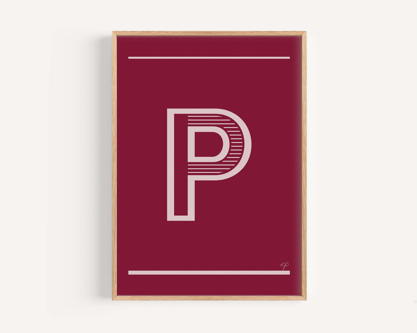 "P" – The Alphabet Print Collection