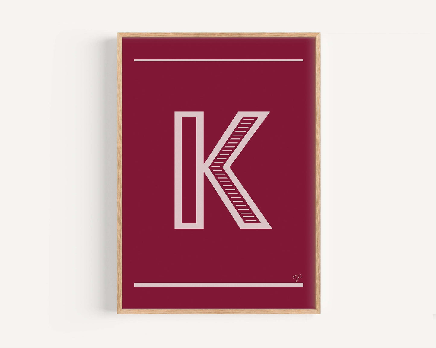 "K" – The Alphabet Print Collection
