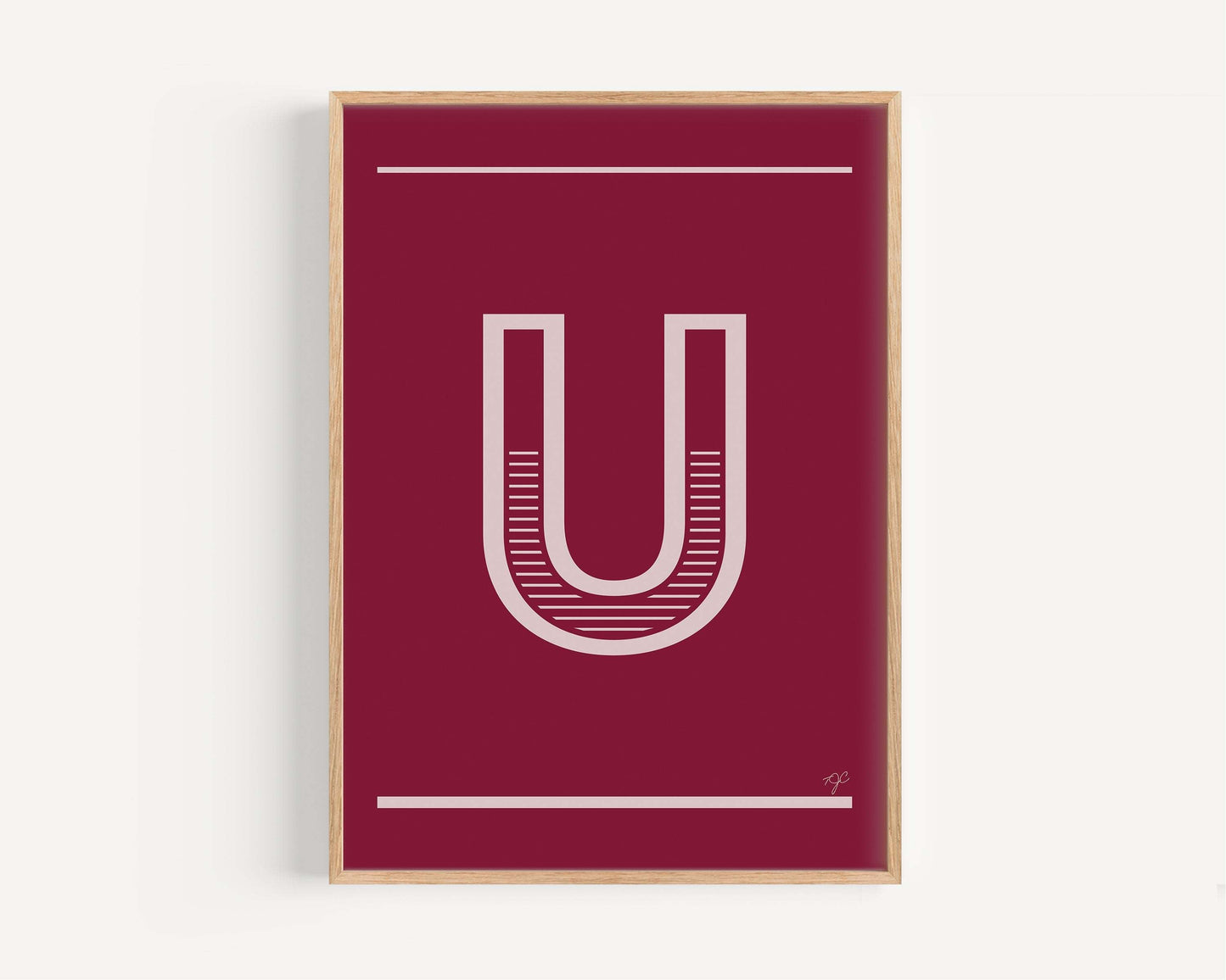 "U" – The Alphabet Print Collection