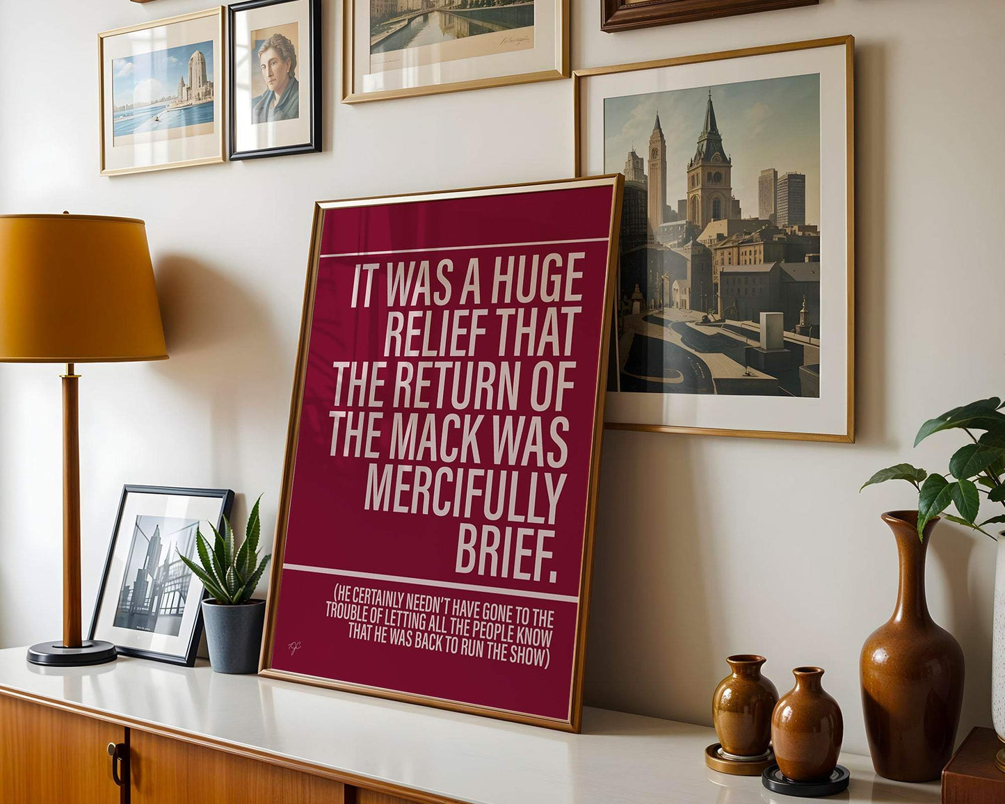Return of the Mack print