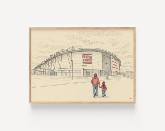"New York, New York" Rotherham United FC Football Wall Art Print | UK
